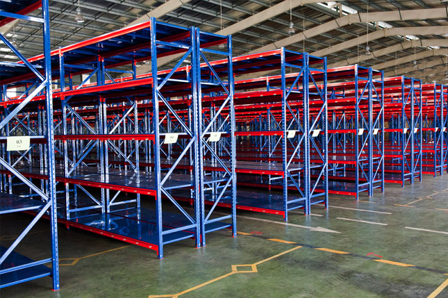 Kệ sắt kho hàng Selective 4 tầng